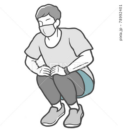 マスク 屈伸 男性 ストレッチ 外 マスク 屈伸 男性 ストレッチ 外 78992401