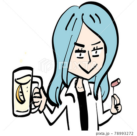 お酒と女性 78993272