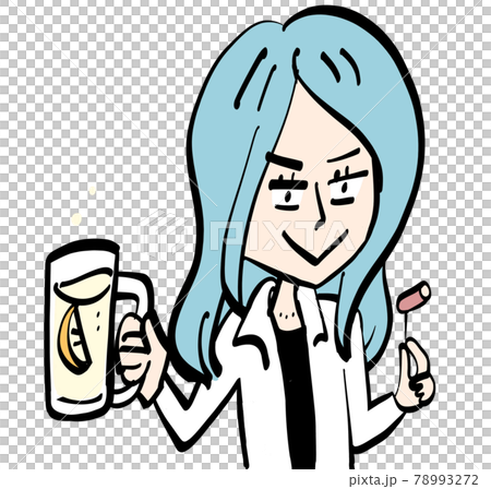 お酒と女性 78993272