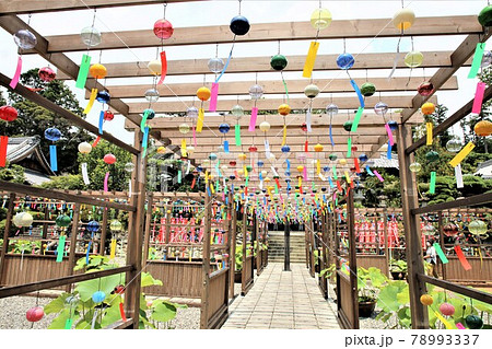 風鈴 夏の風物詩 風鈴 夏の風物詩 78993337