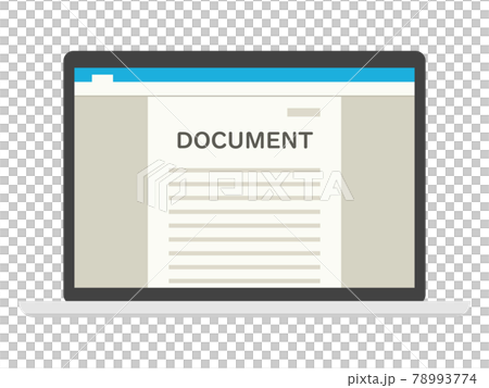 在個人計算機上創建文檔的圖像 在個人計算機上創建文檔的圖像 78993774