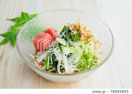 野菜たくさんのそうめん 78994895