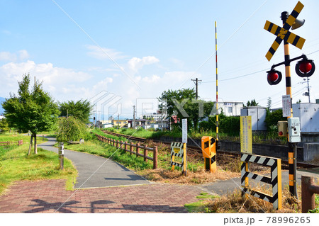 2020年夏の山形鉄道フラワー長井線と車窓風景及び沿線の風景 78996265
