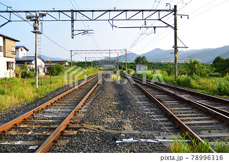 2020年夏の山形鉄道フラワー長井線と車窓風景及び沿線の風景 2020年夏の山形鉄道フラワー長井線と車窓風景及び沿線の風景 78996316