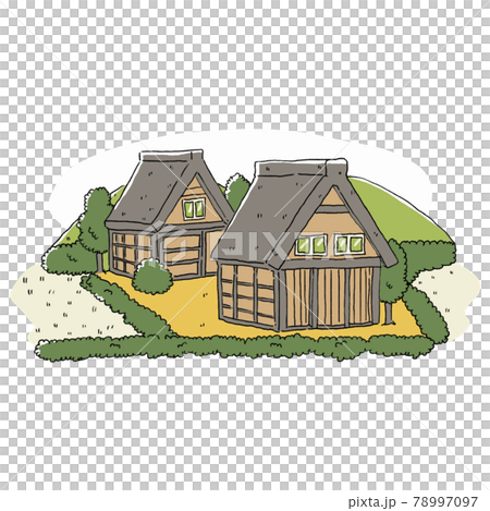 合掌造りの集落 78997097