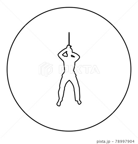 Man with sword machete from above Cold weapons in  78997904