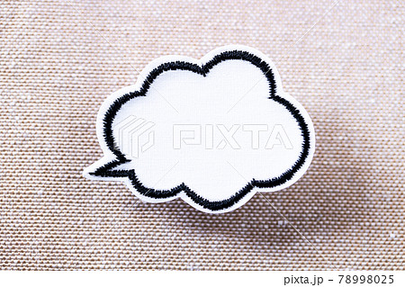 吹き出しワッペン 吹き出しワッペン 78998025