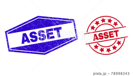 ASSET Unclean Seals in Circle and Hexagon Shapes ASSET Unclean Seals in Circle and Hexagon Shapes 78998343