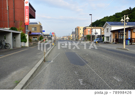 2020年夏、山形県南陽市の街並み 78998426