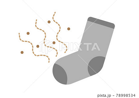 臭い靴下　ベクターイラスト 78998534