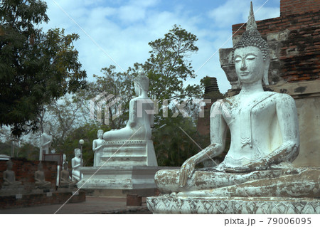 世界遺産アユタヤの遺跡群/東南アジア・タイの風景 世界遺産アユタヤの遺跡群/東南アジア・タイの風景 79006095