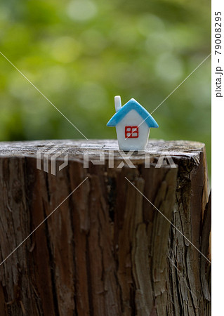 小さな可愛いガラス細工のおうち 79008295