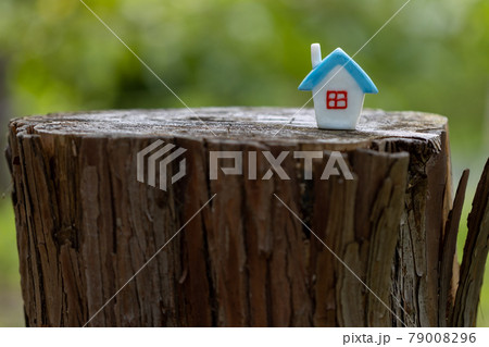 小さな可愛いガラス細工のおうち 79008296