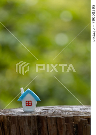 小さな可愛いガラス細工のおうち 79008298