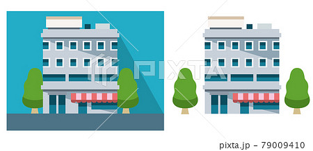 ビルのイラスト素材のイラスト素材