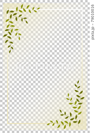 喪中はがき シンプルな草の背景 喪中はがき シンプルな草の背景 79010016