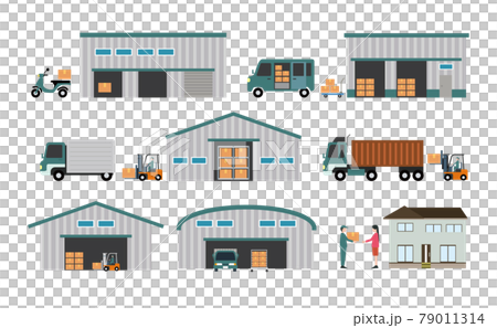 倉庫、工廠、交通、建築 79011314