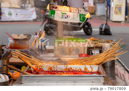 韓国の屋台 韓国の屋台 79017809
