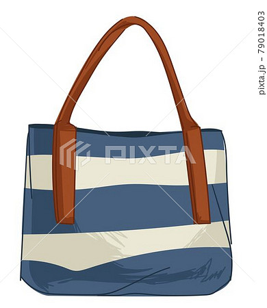 Hand bag in nautical style, fashionable accessory 79018403