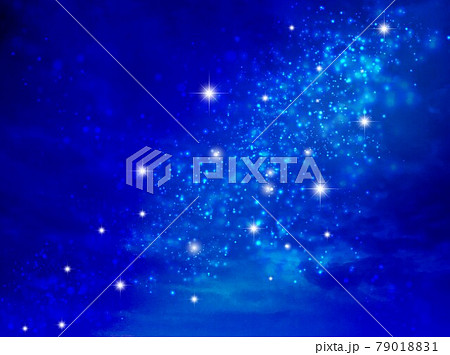 青色きらめきイメージ 79018831