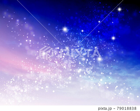 青色きらめきイメージ 79018838