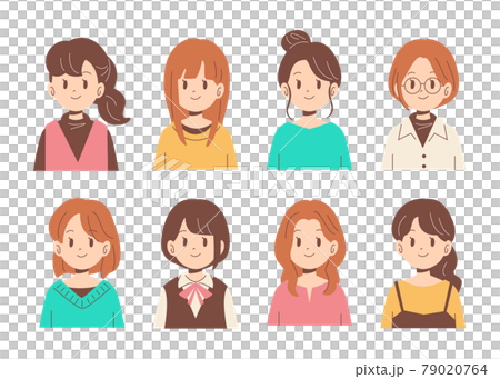 若い女性セット 79020764