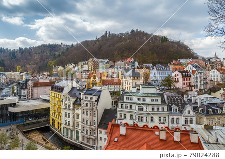 View of Karlovy Vary, Czech republic View of Karlovy Vary, Czech republic 79024288