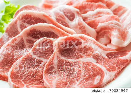 豚肉 肩ロースとバラ 豚肉 肩ロースとバラ 79024947