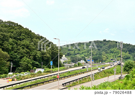 北陸自動車道　金沢森本インターチェンジ 79026488