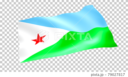 ジブチ国旗 79027817