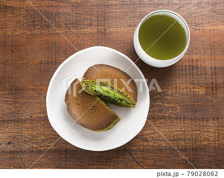 生どら焼き 抹茶味 生どら焼き 抹茶味 79028062