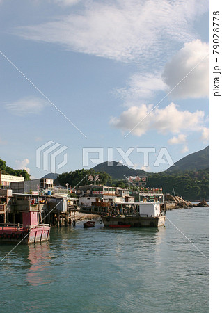 Sam Ka Tsuen typhoon shelter harbor, Yau Tong, HK 19 Sept 2005 79028778
