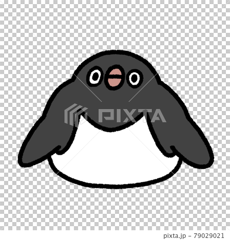 躺著的阿德利企鵝 79029021