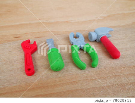 Carpenter tools made from rubber Carpenter tools made from rubber 79029315