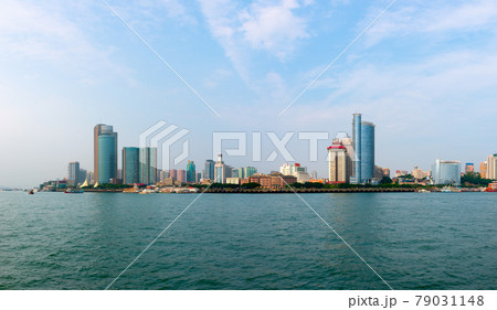 Xiamen, China downtown city skyline. 79031148