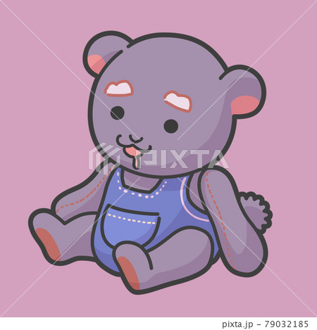 クマのぬいぐるみ-ピンク 79032185