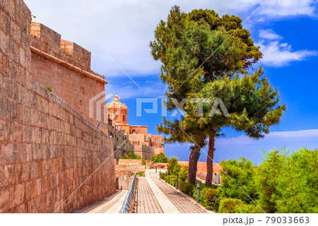 Mdina, fortified city on Malta island 79033663