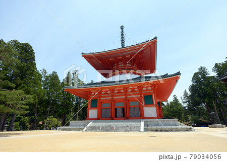 高野山壇上伽藍 根本大塔 和歌山県高野町 高野山壇上伽藍 根本大塔 和歌山県高野町 79034056