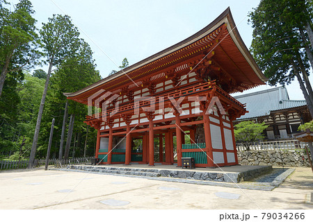 高野山壇上伽藍　中門　和歌山県高野町 79034266