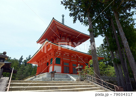 高野山壇上伽藍 根本大塔 和歌山県高野町 高野山壇上伽藍 根本大塔 和歌山県高野町 79034317