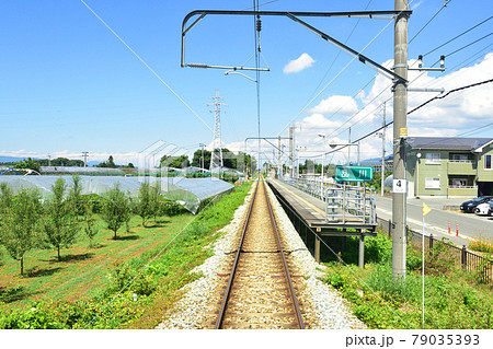 2020年夏、山形線の新庄駅から赤湯駅間の車窓風景と駅風景 2020年夏、山形線の新庄駅から赤湯駅間の車窓風景と駅風景 79035393