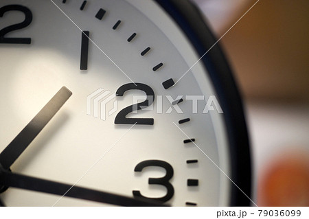 時計・部分・置き時計・アップ・マクロ 79036099