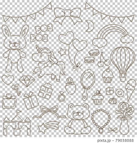 小物　メルヘン　ガーリー 79038088