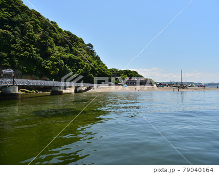 東京湾、猿島 79040164