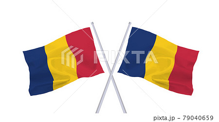 ルーマニアの国旗 79040659