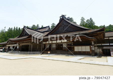 高野山金剛峯寺　主殿の小玄関と大玄関　和歌山県高野町 79047427