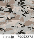 Modern camouflage vector pattern  79052278