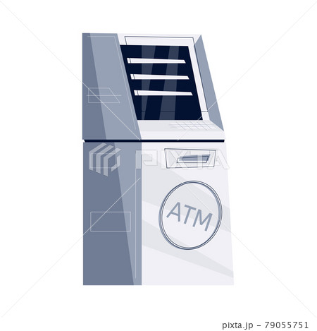 Atm Flat Icon 79055751