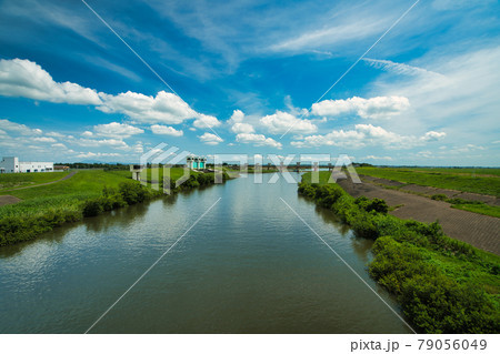 小貝川と幻想的な空 小貝川と幻想的な空 79056049