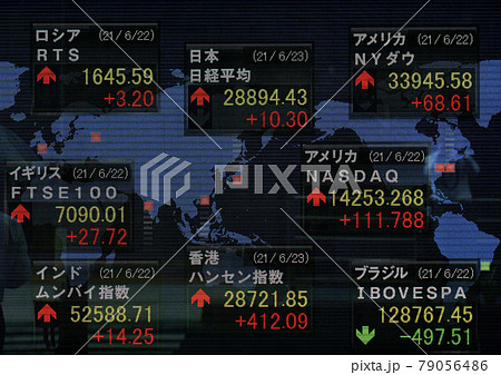 <東京都>株価ボード <東京都>株価ボード 79056486